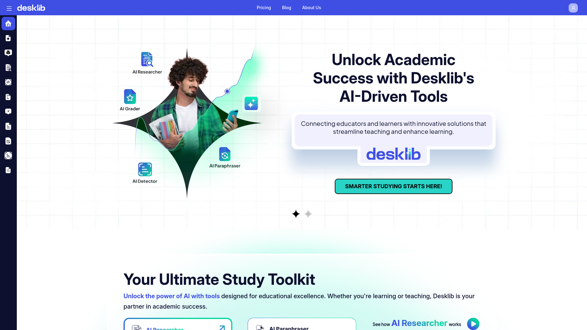 Desklib logo
