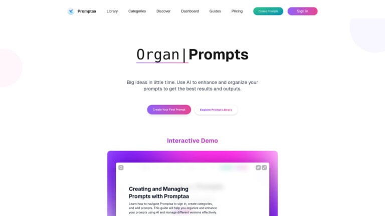 Best Promptaa AI Tool Review