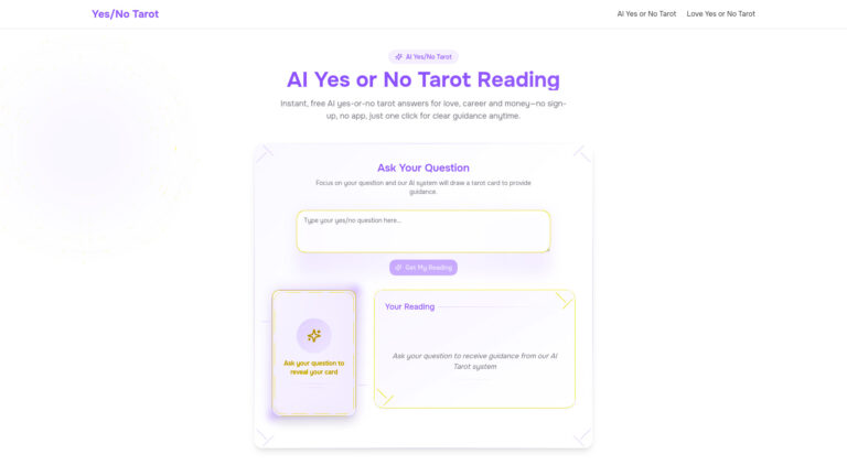 Advanced Yes/no Tarot AI Tool Review