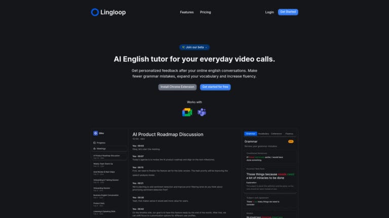 Popular Lingloop AI Tool Review
