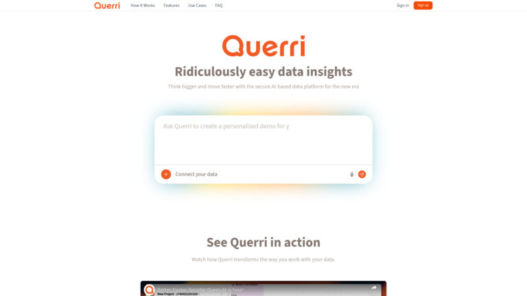 Top Querri AI Tool Review