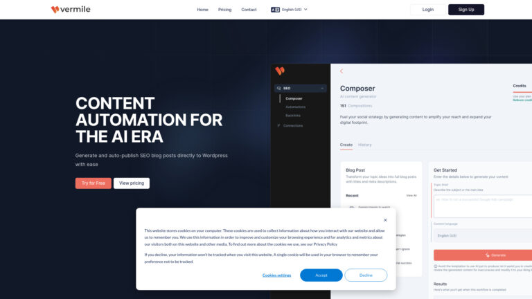 Trending Vermile AI Tool Review