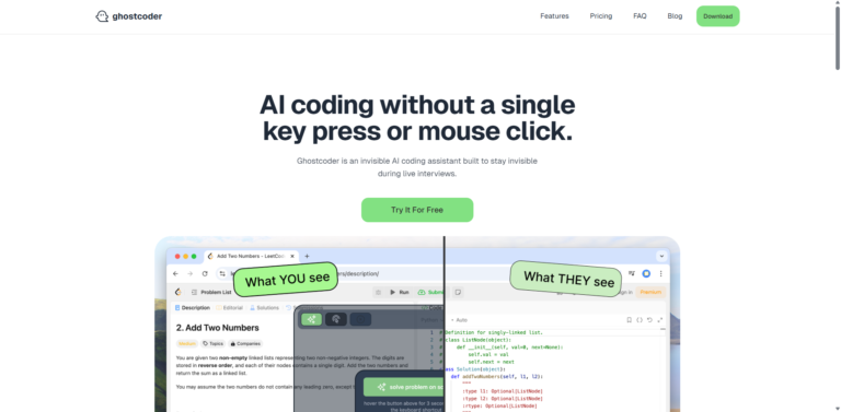 Smart Ghostcoder AI Tool Review