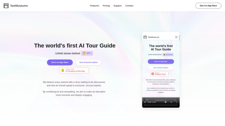 Popular Seemuseums AI Tool Review