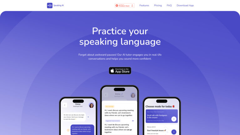 Innovative Speakingai AI Tool Review