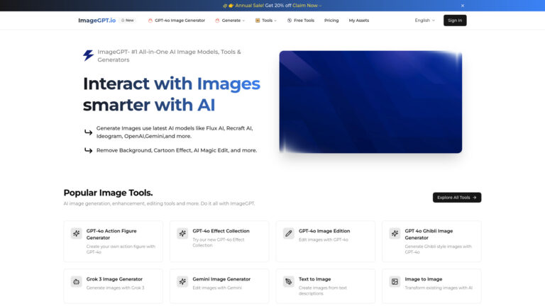 Top Imagegpt.io AI Tool Review