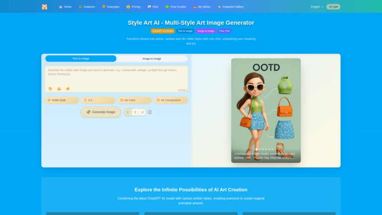 Best Style Art AI AI Tool Review