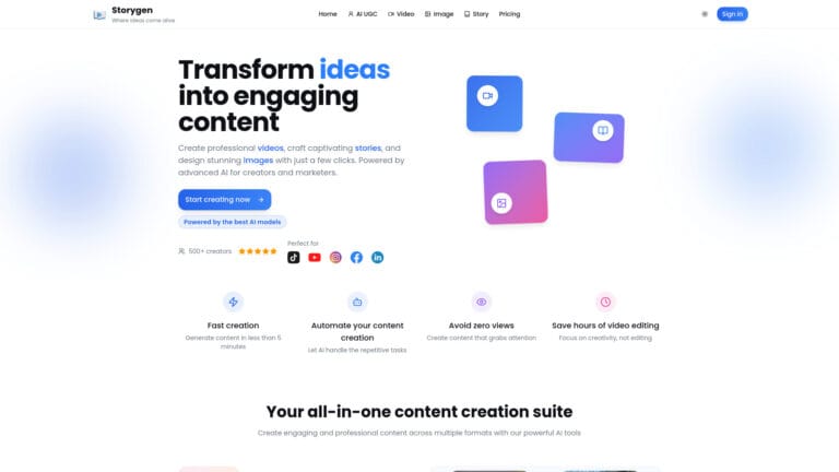 Smart Storygen AI Tool Review