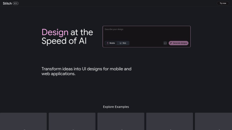 Trending Stitch AI Tool Review