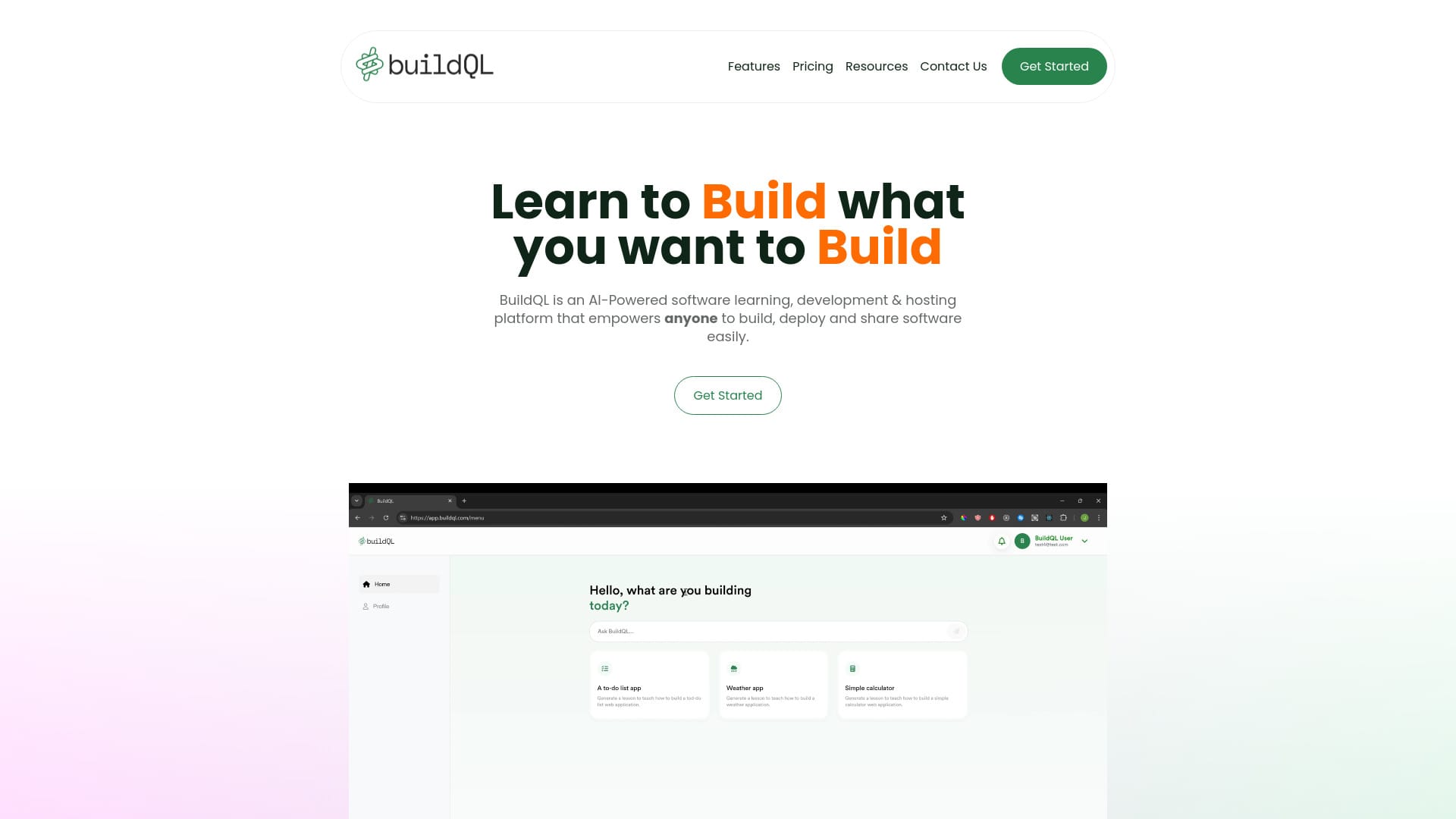 BuildQL logo
