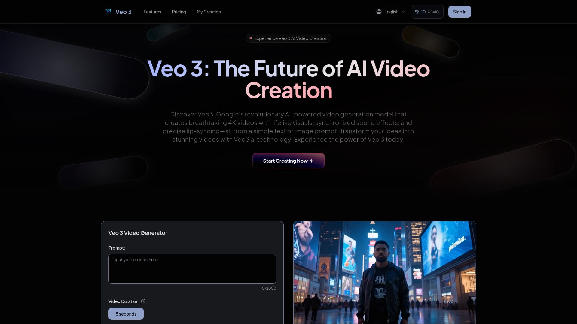 Veo 3 AI logo