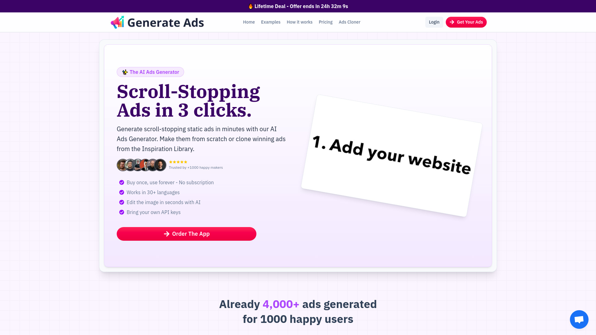 Generate Ads AI logo