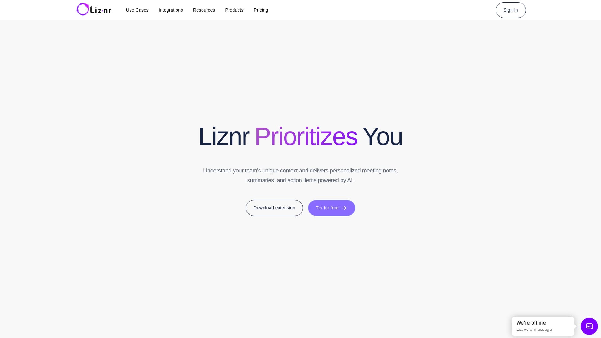 Liznr logo
