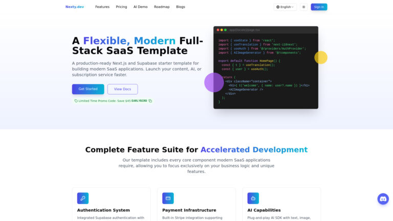 Trending Nexty.dev AI Tool Review