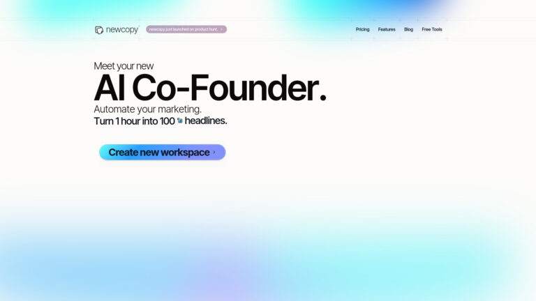 Free New Copy AI Tool Review