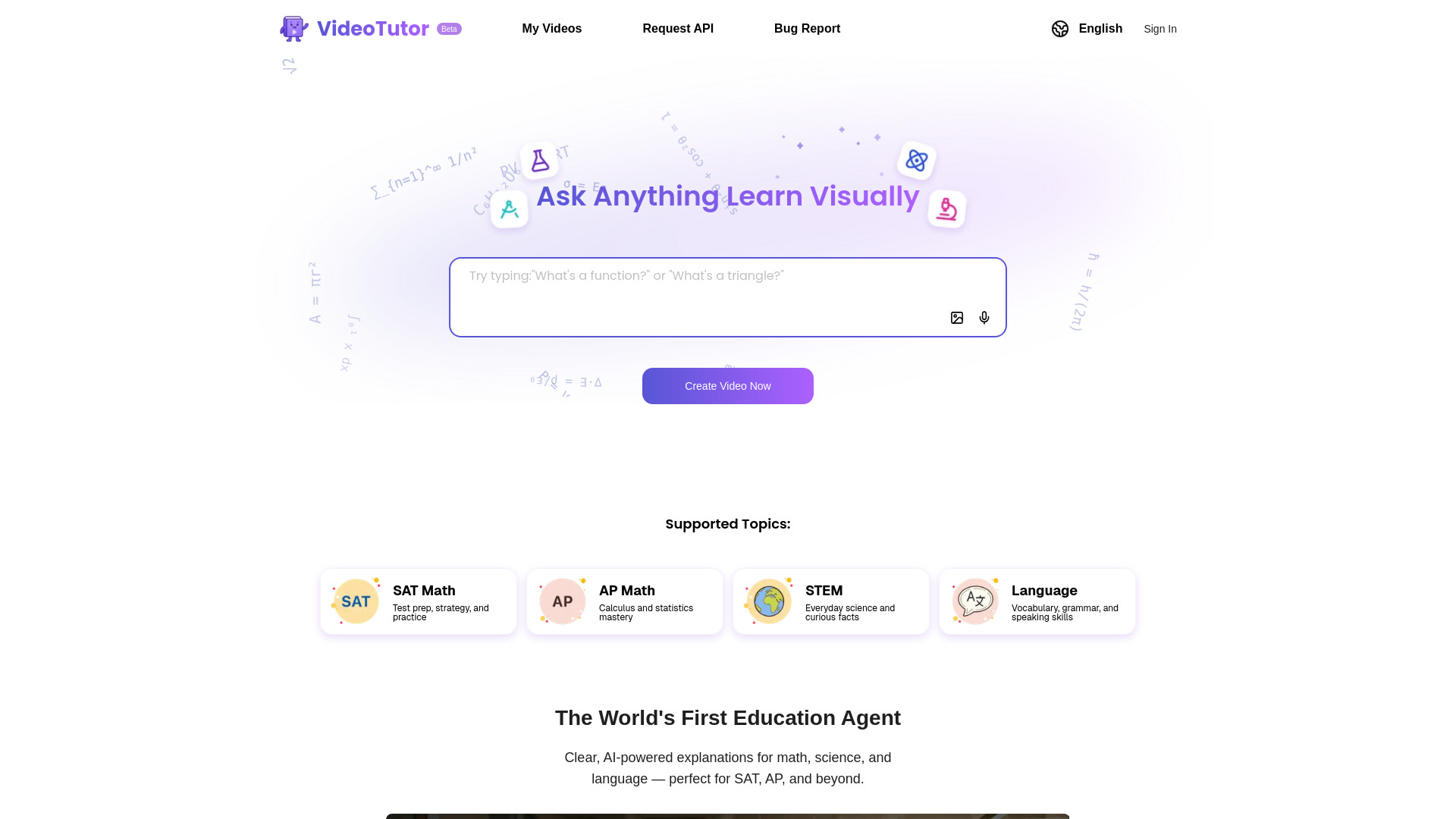 VideoTutor logo
