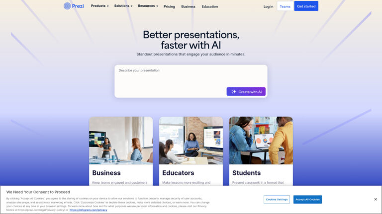 Smart Prezi AI Tool Review