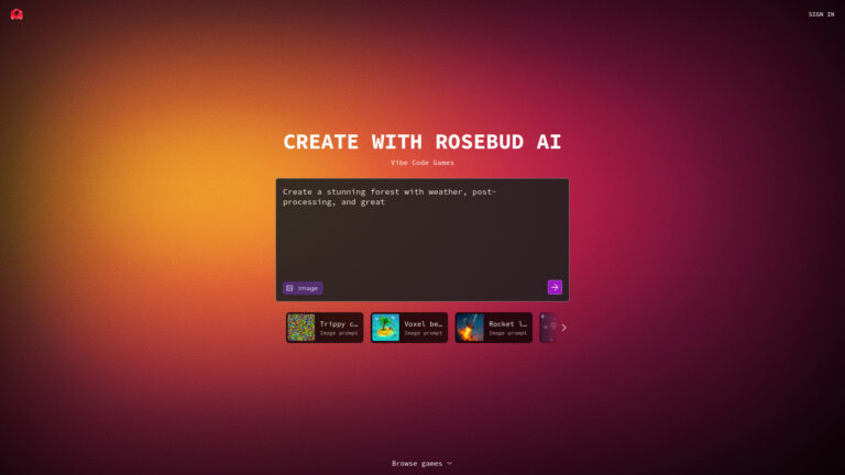 Innovative Rosebud AI AI Tool Review