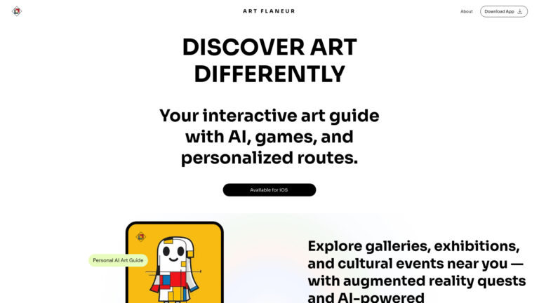 Free Art Flâneur AI Tool Review