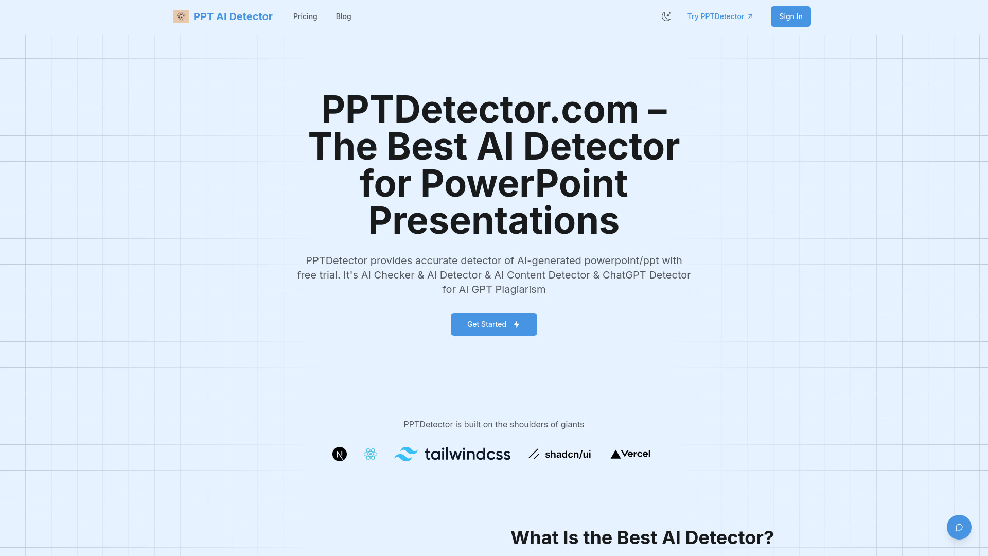 AI Detector for PPT logo