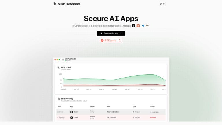 Popular Mcp Defender AI Tool Review