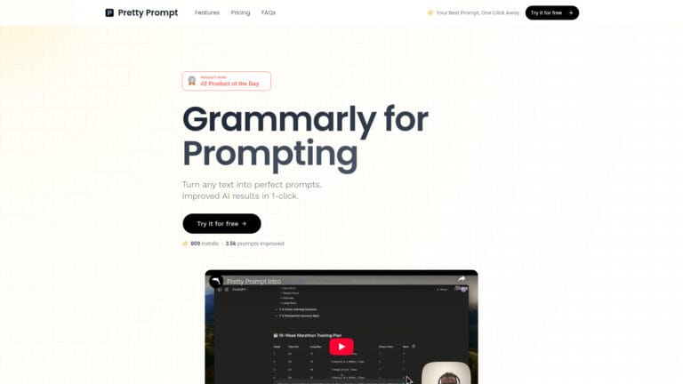 Smart Pretty Prompt AI Tool Review