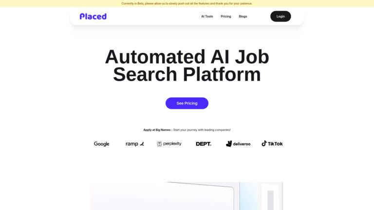 New Placed App AI Tool Review
