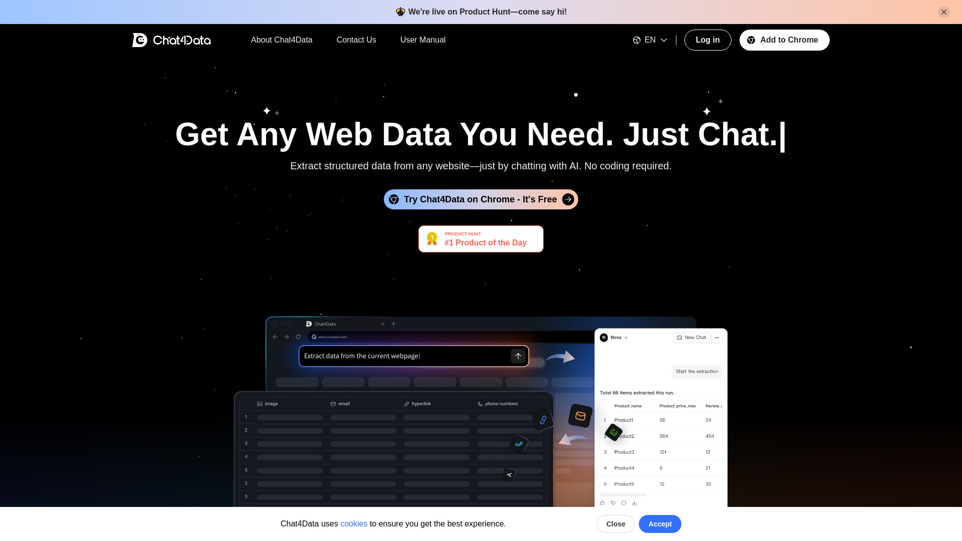 Chat4Data logo
