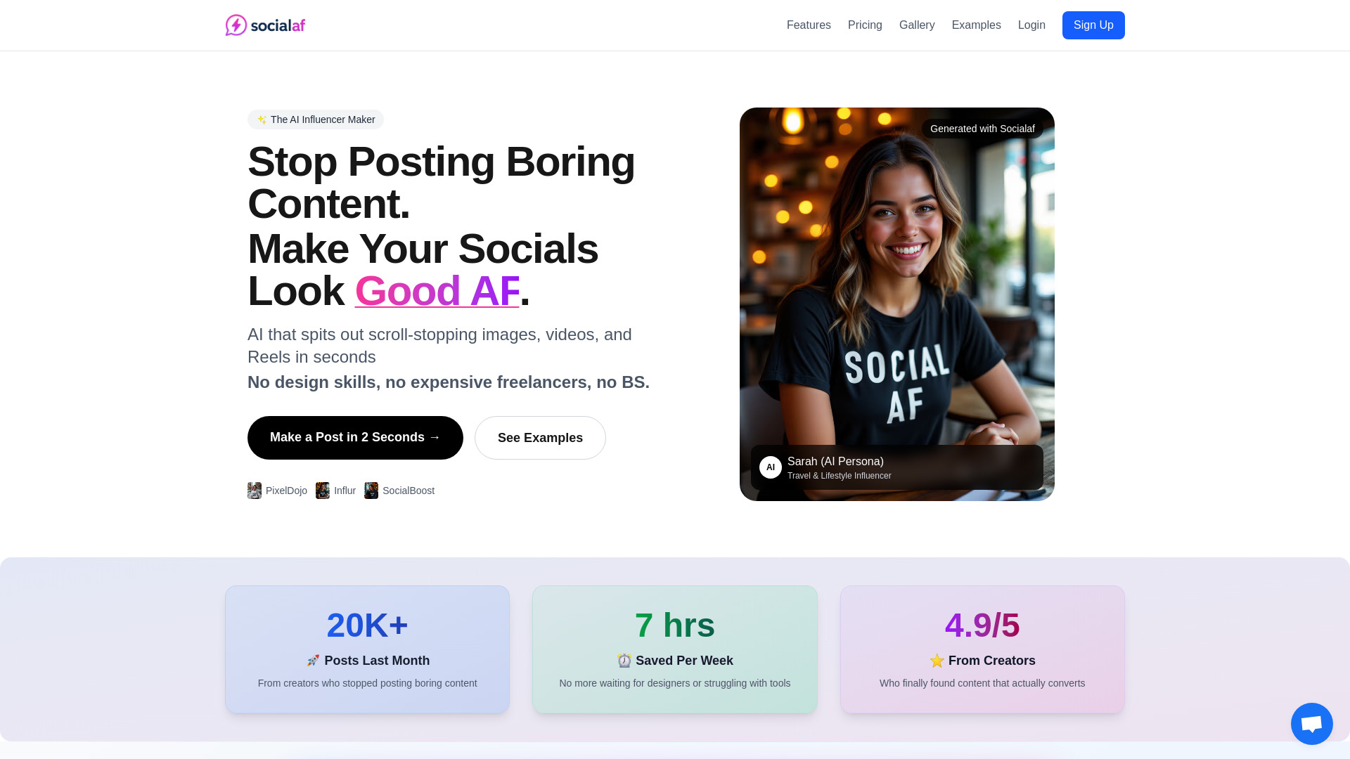 Social AF logo