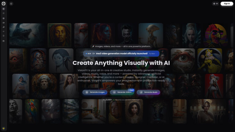 Innovative Visionfx AI Tool Review