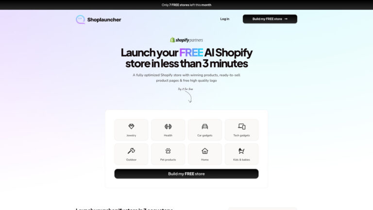 Advanced Shoplauncher AI AI Tool Review