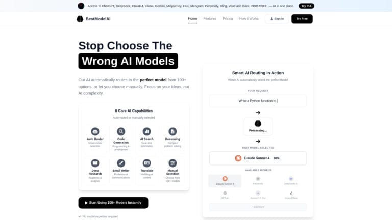 New Bestmodelai AI Tool Review