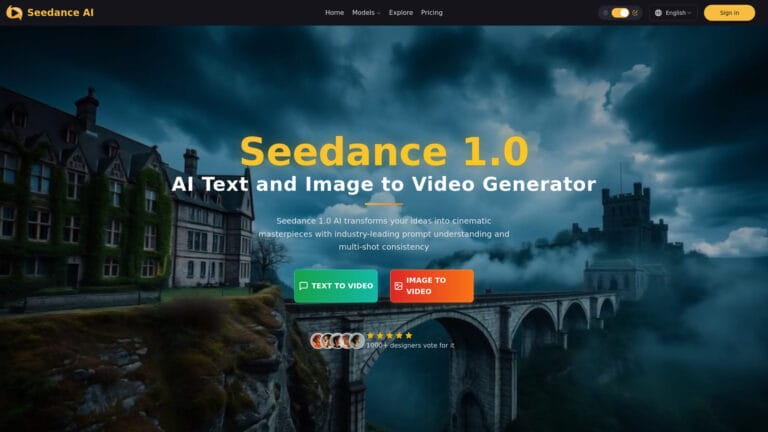 New Seedance 1.0 AI AI Tool Review