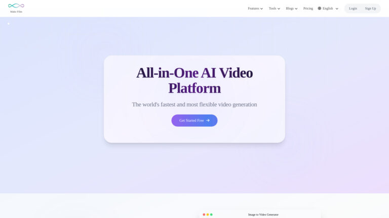 Free Makefilm AI Tool Review