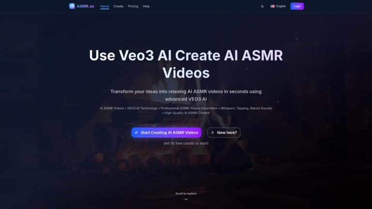 Powerful AI Asmr Videos AI Tool Review
