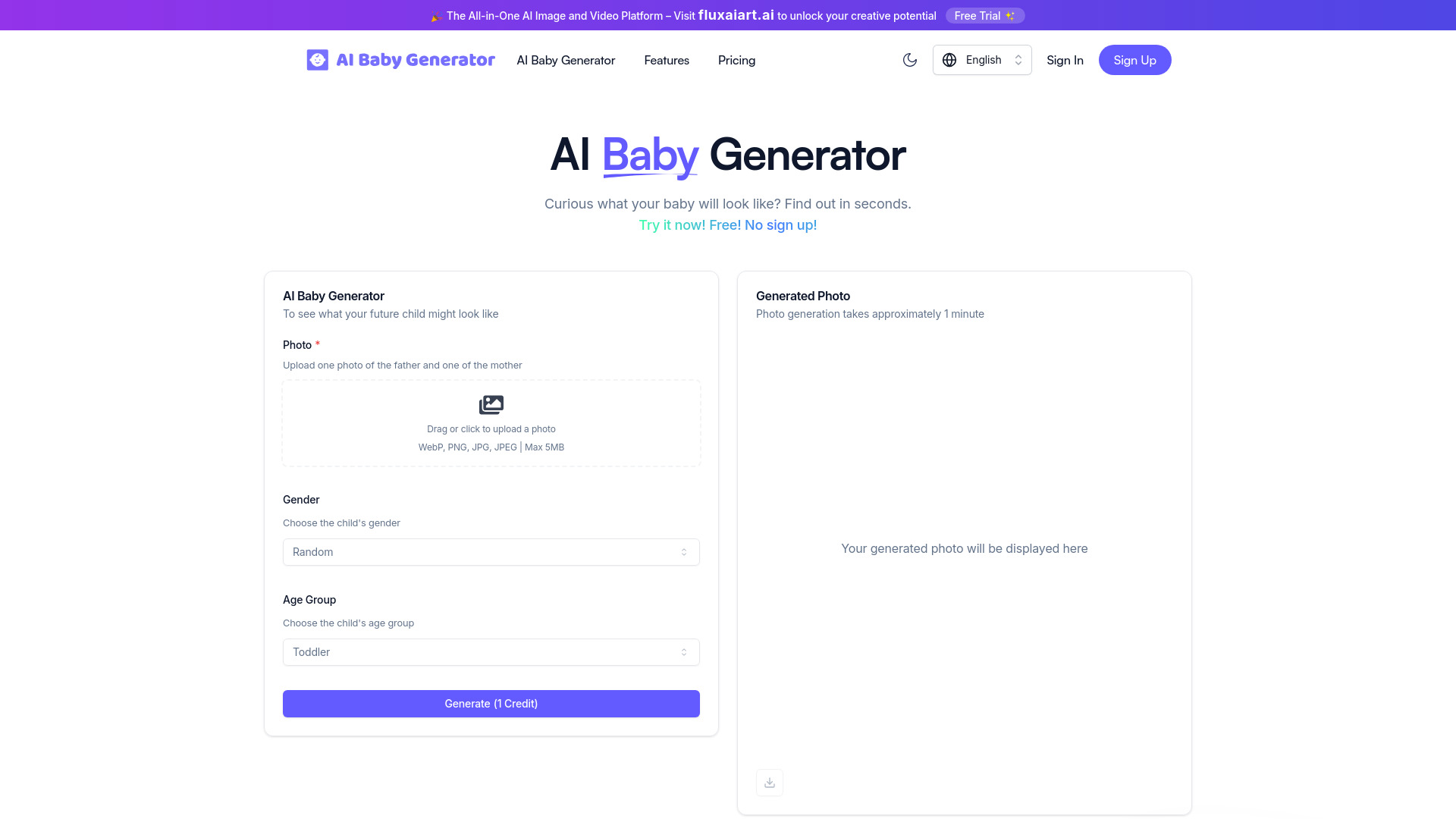AI Baby Generator logo