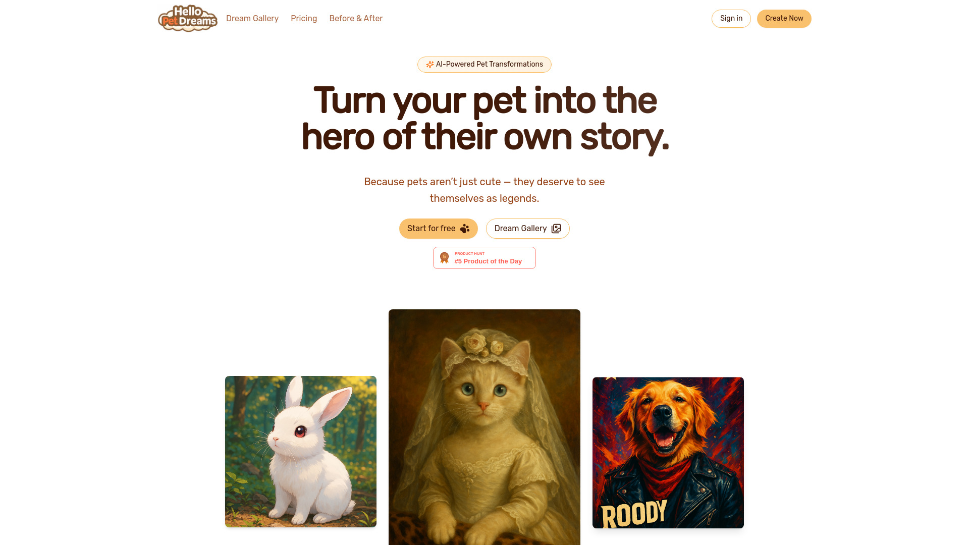 Hello Pet Dreams logo