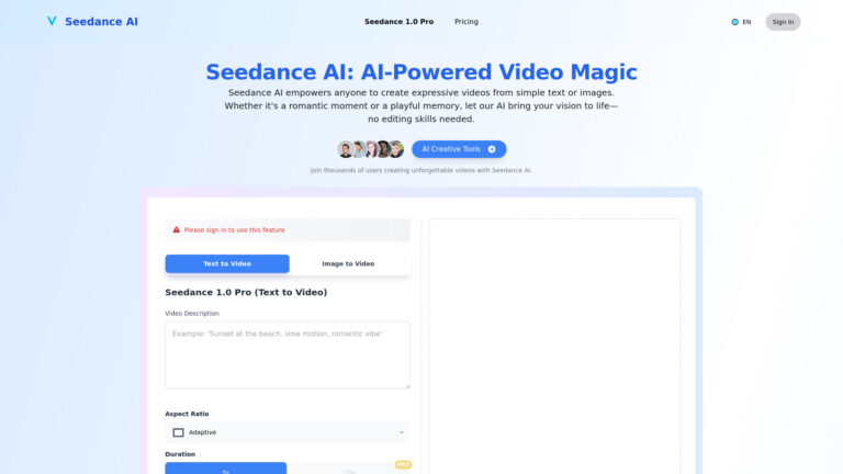 New Seedance AI AI Tool Review