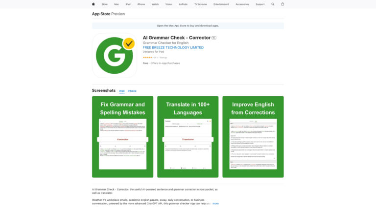 Powerful AI Grammar Check AI Tool Review