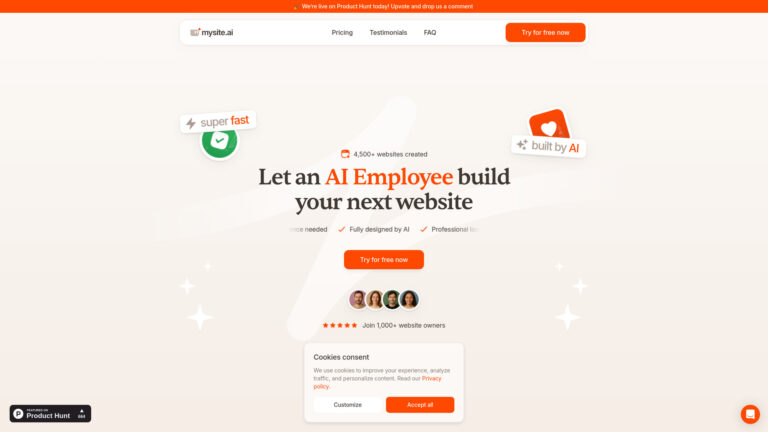 New Mysite.ai AI Tool Review