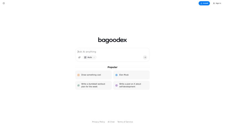 Trending Bagoodex AI Tool Review