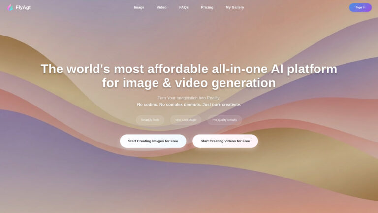 Innovative Flyagt.ai AI Tool Review