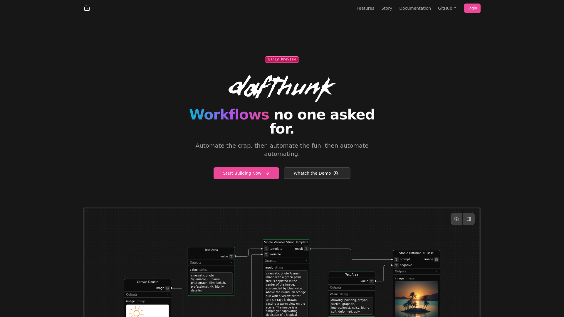 Dafthunk logo
