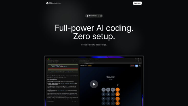 Powerful Phion AI Tool Review