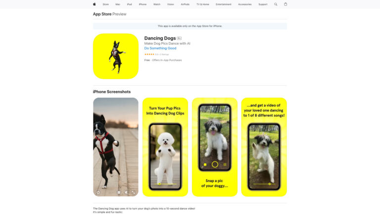 Free Dancing Dogs AI Tool Review
