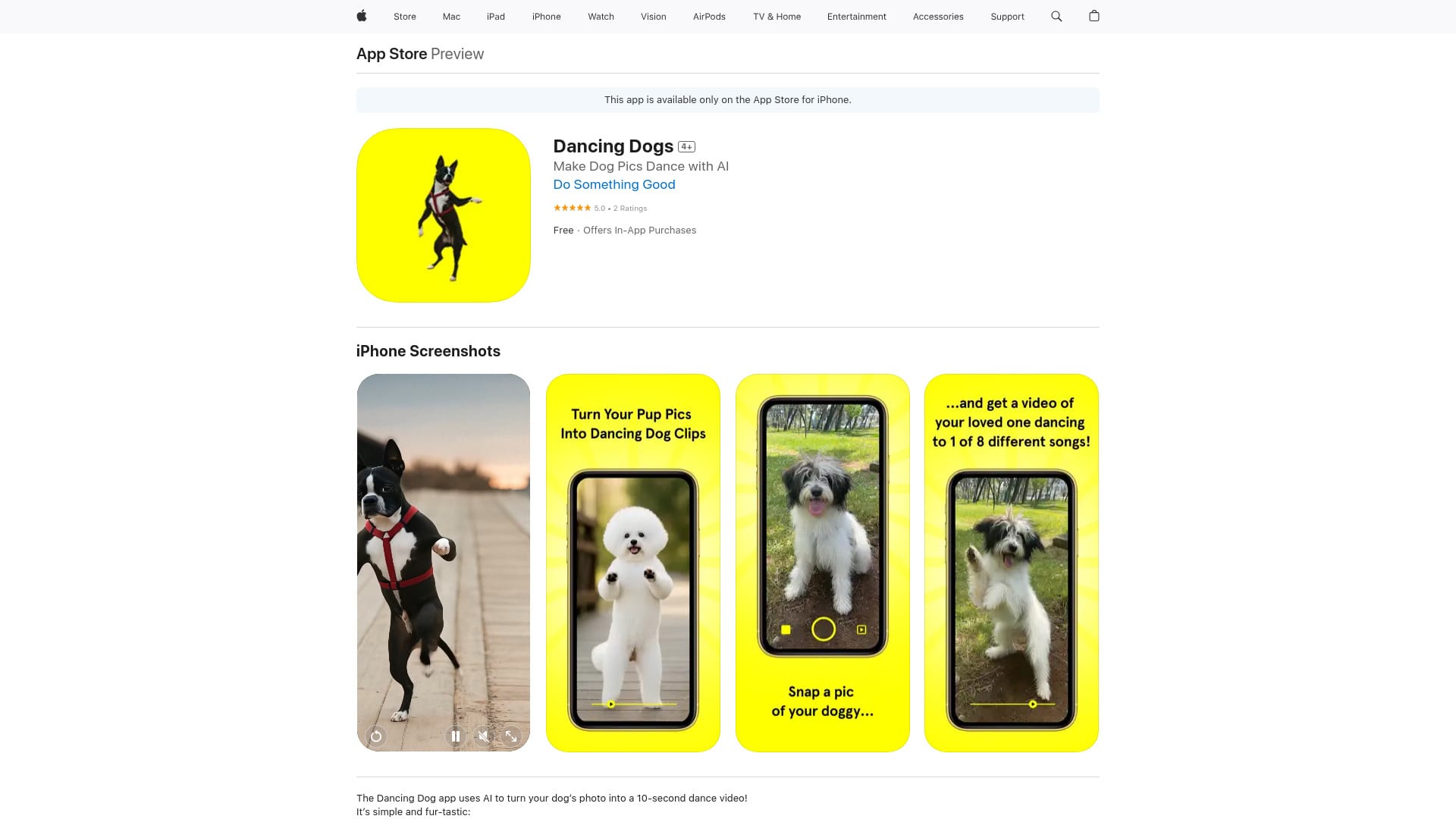 Dancing Dogs logo