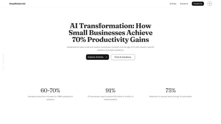 Top Staymodernai AI Tool Review