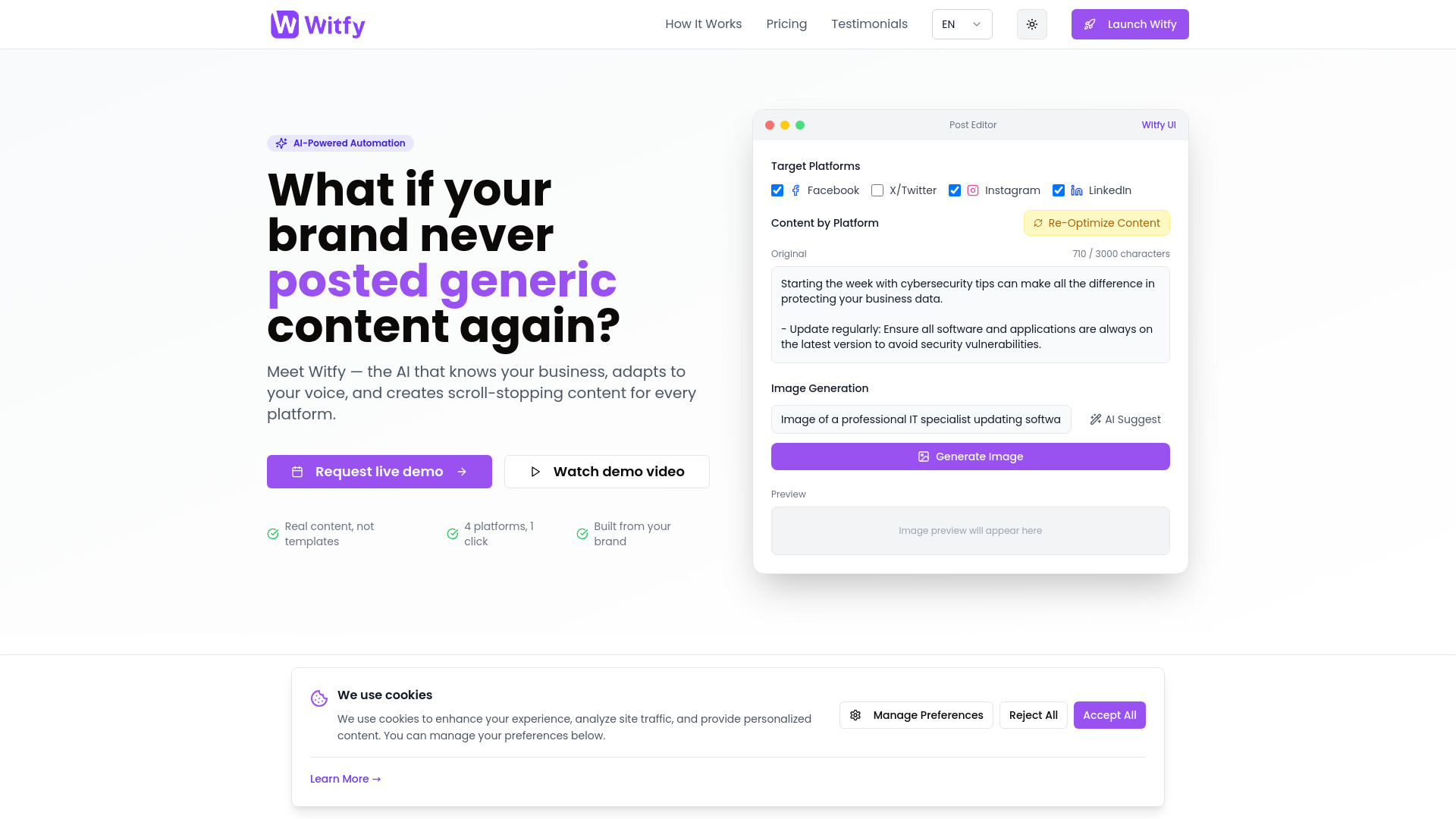 Witfy logo