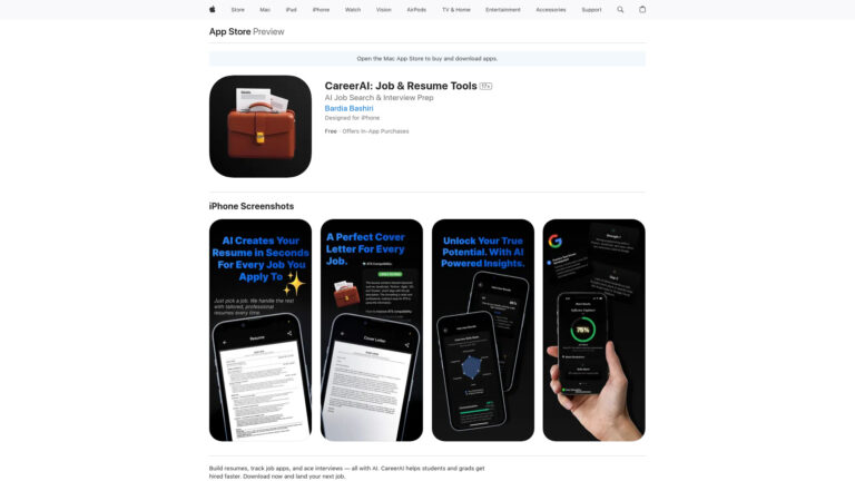 Advanced Careerai AI Tool Review