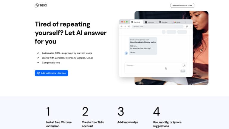 Trending Tidio Copilot AI Tool Review